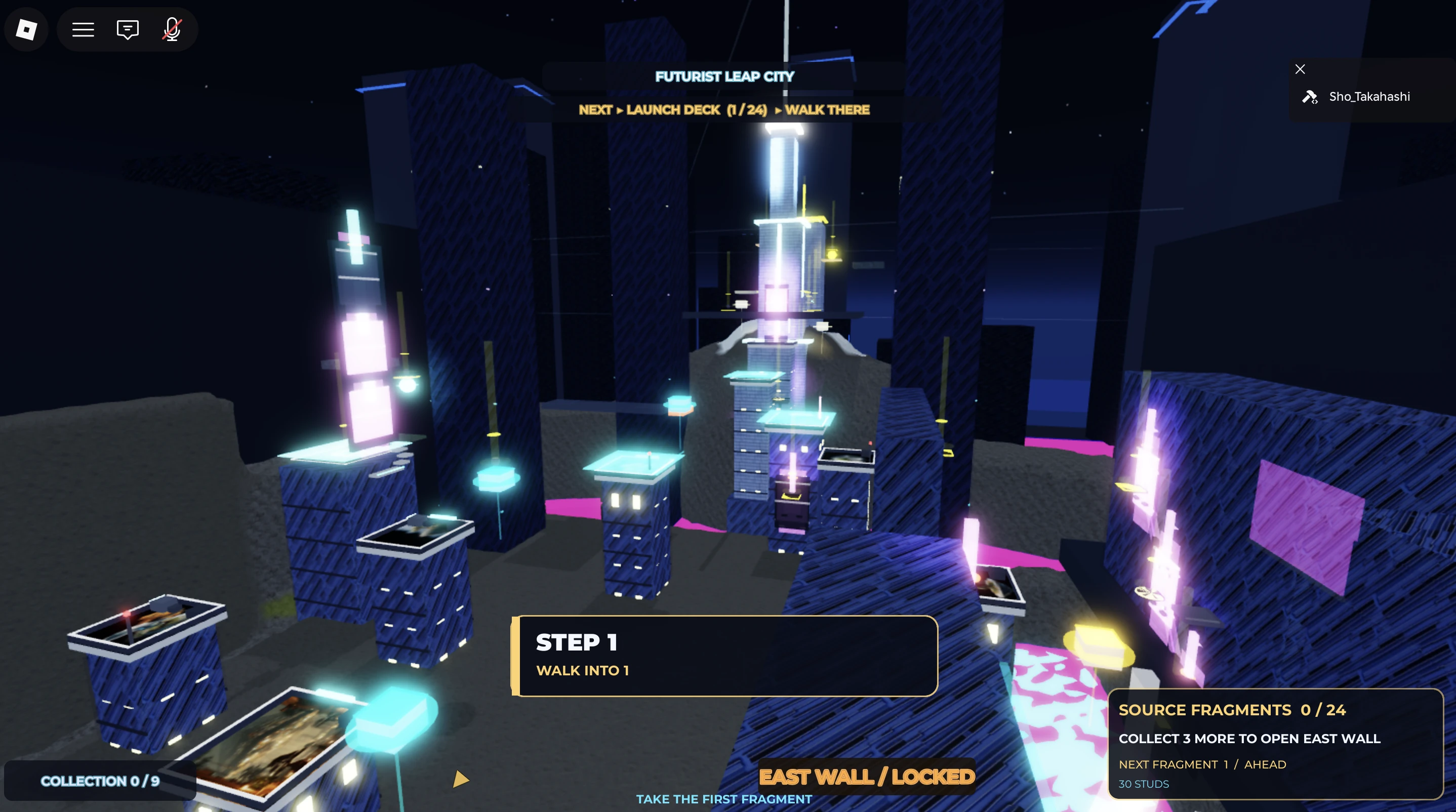 Futurist Leap City の空中ノードを含む都市全景イメージ